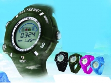 All The Way GPS Tracker Wrist Watch Waterproof Camouflage